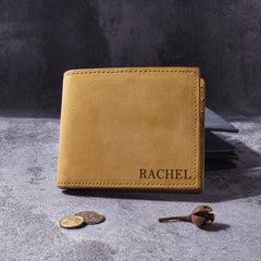 Wallet Gifts For Dad, Mens Leather Wallet, Dad Gift From Daughter