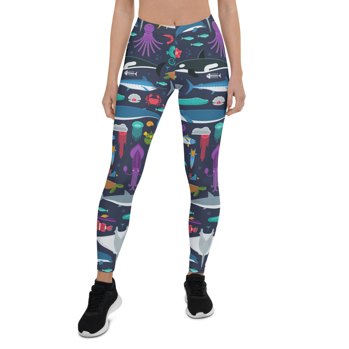 Marine Life Leggings for Women