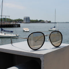 Jase New York Stark Sunglasses in Silver