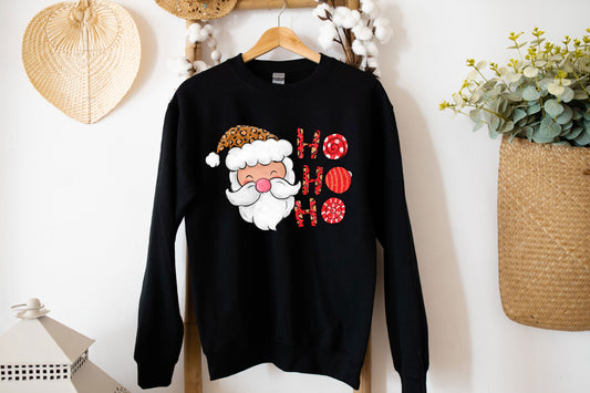 HO HO HO Santa Christmas Sweatshirt