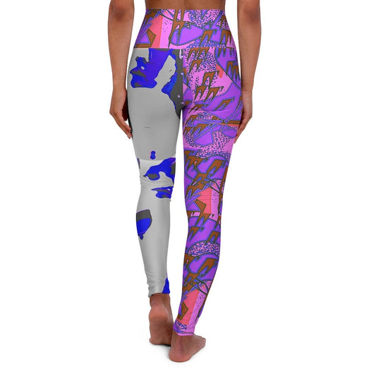 II High Waisted Yoga Leggings original artwork