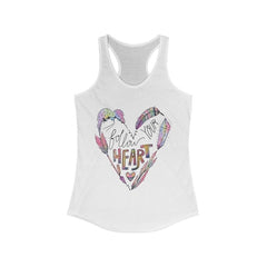 Follow Your Heart Racerback Tank Top