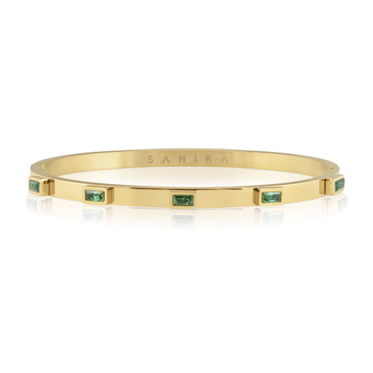 Emerald Baguette Stackable