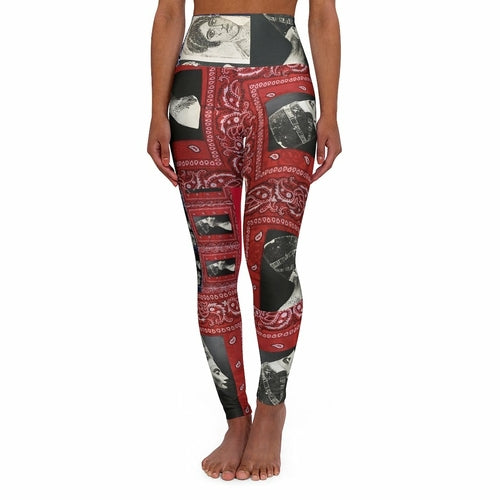 LA/Nefertiti Collab High Waisted Yoga Leggings