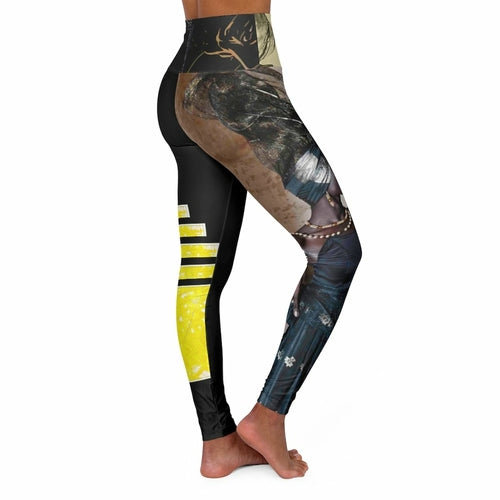 Royal Crest High Waisted Yoga Leggings