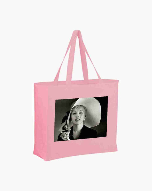 Marilyn Monroe 1900  Pink Tote Bag Accessories Groceries