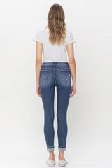 Vervet Teagan Full Size High Rise Cropped Skinny Jeans