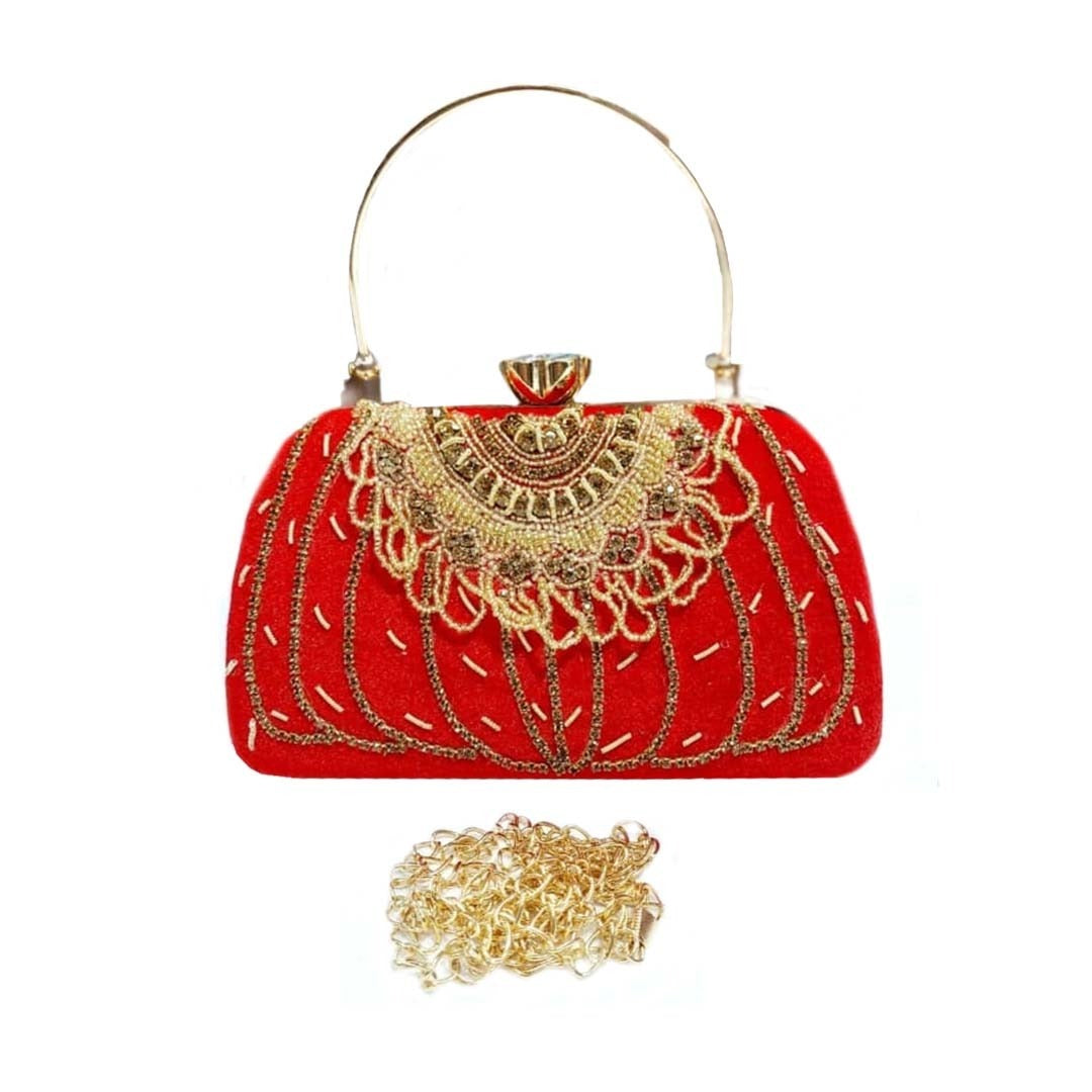 Party RED Clutch Bag for women