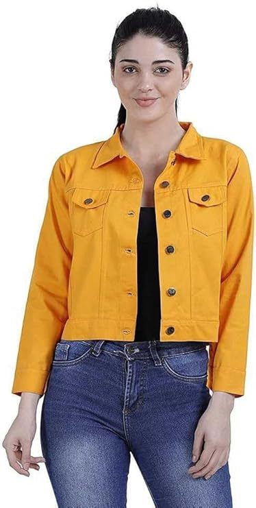 Versatile Denim Jacket for Women & Girls - Flattering Fit and Easy