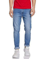 Men Faded look Jeans (Size-M) (Color-LIGHT BLUE)