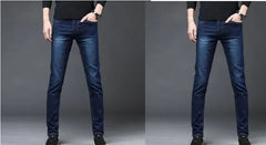 Men Slim Mid Rise Jeans  pack of 2 DARK BLUE 28