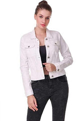 Versatile Denim Jacket for Women & Girls - Flattering Fit and Easy