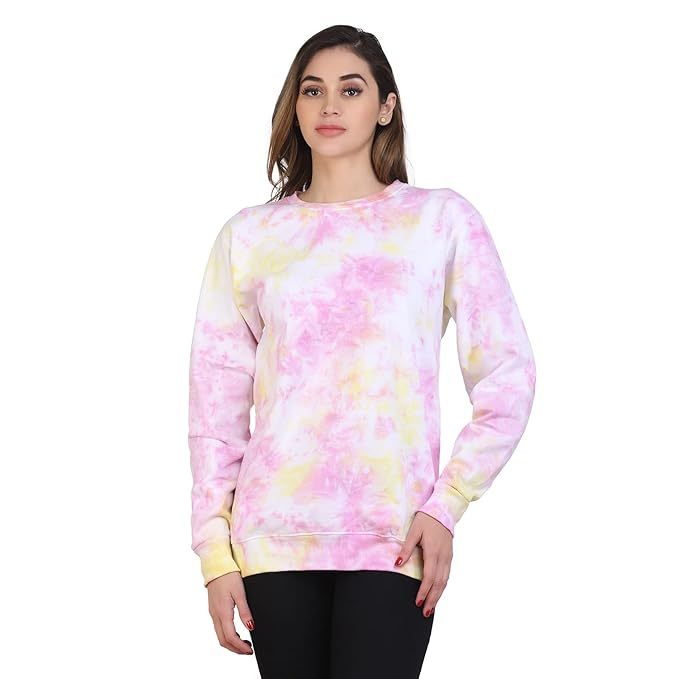 Womens Winter Wear Round Neck full sleeve Sweatshirt (Size-L)