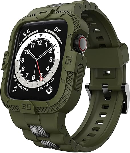 Rugged Sartwatch with Protector case Sports Band