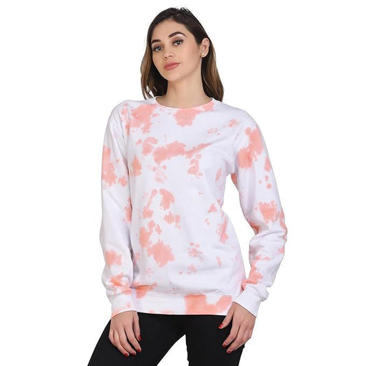 Womens Winter Wear Round Neck full sleeve Sweatshirt (Size-L)