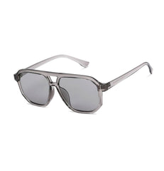 UV Protection Retro Square Sunglasses (For Men & Women, Grey)