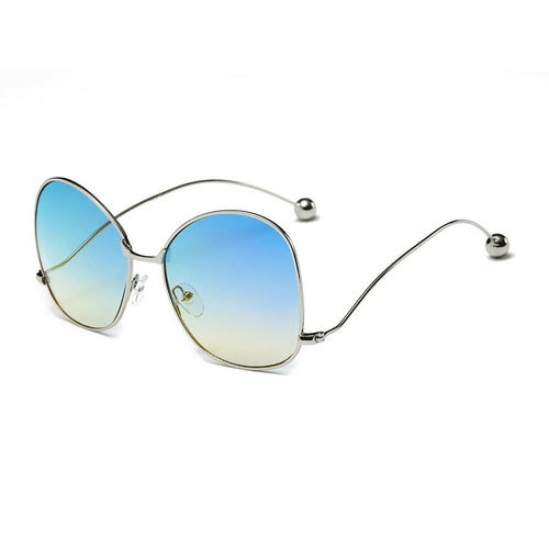 Eugene - Women's Trendy Oversized Pantone Lens Sunglasses