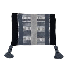 White Striped Backstrap Clutch