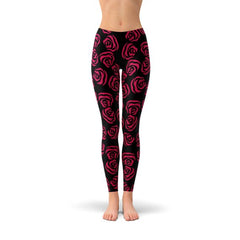 Red Roses Leggings