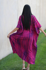 Tie Dyed Kaftan, Plus Size Kaftan Dress, African Kaftam, Indian Kaftan