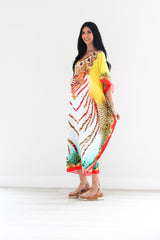 Traditional Kaftan Dress, Tribal Kaftan, Gypsy Caftan Dress, African