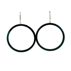 Green earrings congo