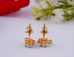 Multi Lab Grown Diamond Earrings 4.00 Ctw IGI Certified Diamond