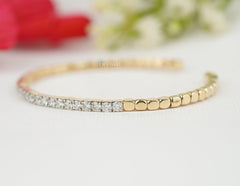 Round Lab-Grown Diamond Tennis Bracelet, 5.00 CTW IGI Certified