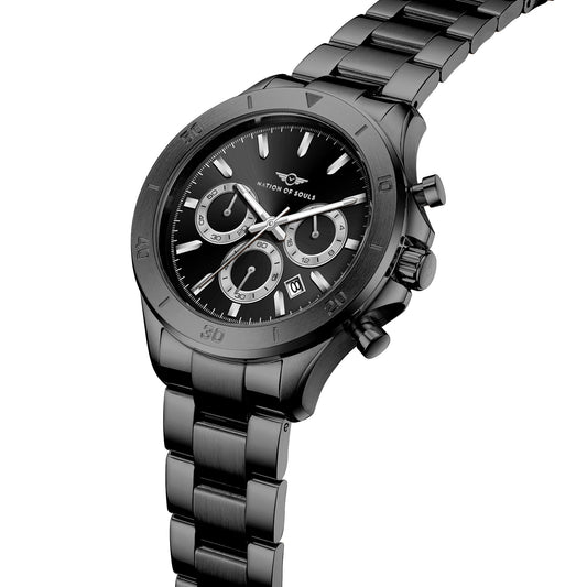 Chronograph One | Black - Silver