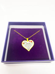 Necklace - To My Mom, I Love You Heart Keepsake