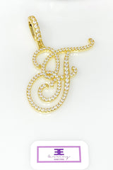 Pendant - So Icy Letter Calligraphy