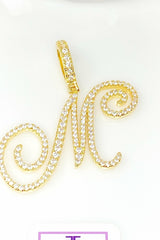 Pendant - So Icy Letter Calligraphy