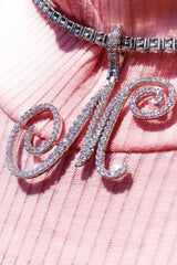 Pendant - So Icy Letter Calligraphy