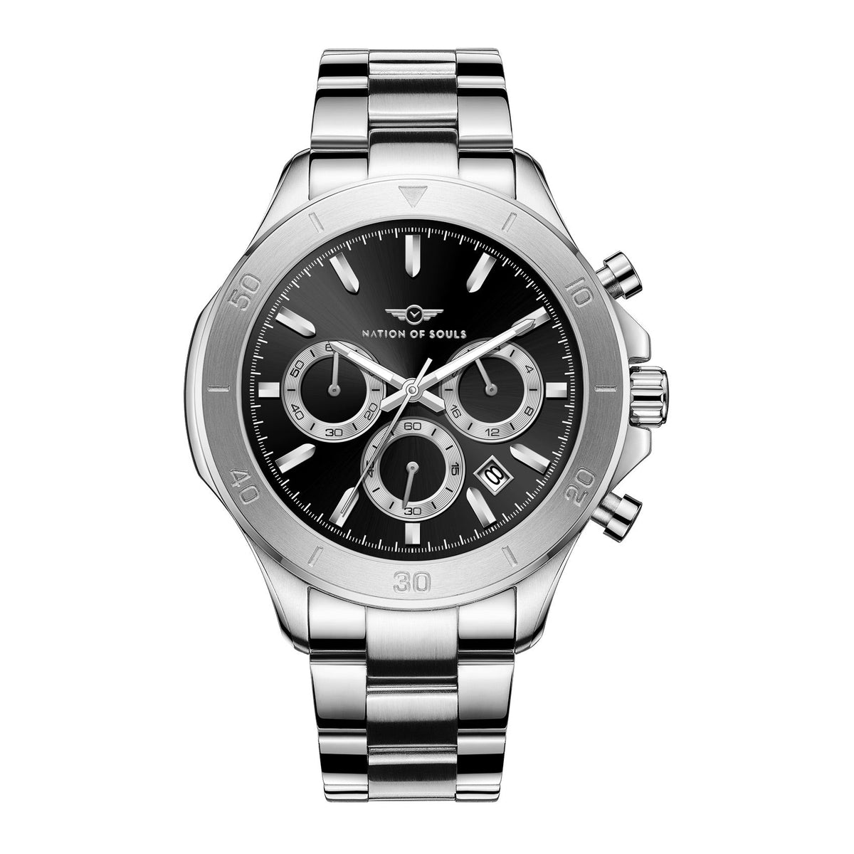 Chronograph One | Silver - Black