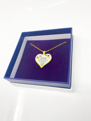 Necklace - To My Wife, I Love You Heart Keepsake