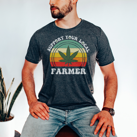 Support Your Local Farmer Graphic Tee