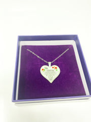 Necklace - To My Wife, I Love You Heart Keepsake