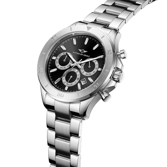 Chronograph One | Silver - Black