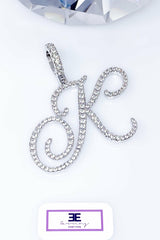 Pendant - So Icy Letter Calligraphy