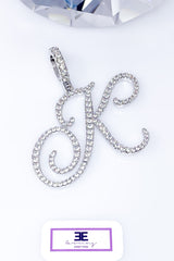 Pendant - So Icy Letter Calligraphy