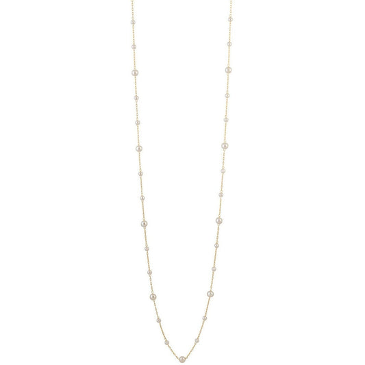 Long Pearl Necklace