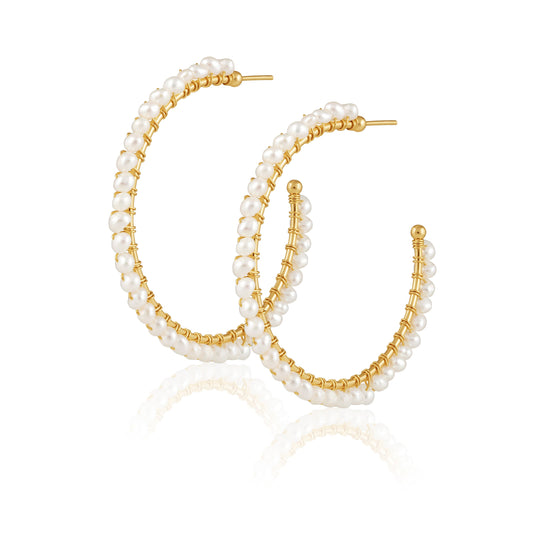 Marilyn Pearl Hoops