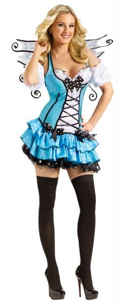 MorrisCostumes FW122154XS Turquoise Fairy Adult- Extra Small