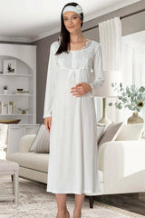 Shopymommy 5343 Price Maternity & Nursing Nightgown