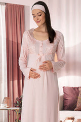 Shopymommy 5343 Price Maternity & Nursing Nightgown