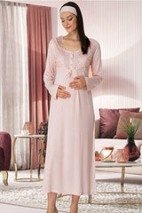 Shopymommy 5343 Price Maternity & Nursing Nightgown