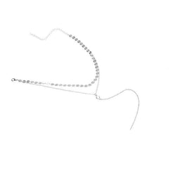 Double Layered Lariat Neckalce