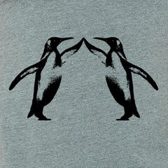 Penguin high five