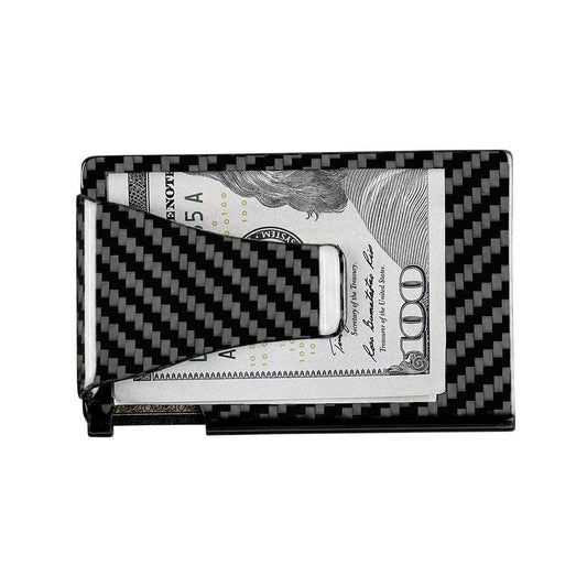 Real Carbon Fiber Cash & Card Slim Wallet