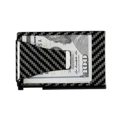 Real Carbon Fiber Cash & Card Slim Wallet